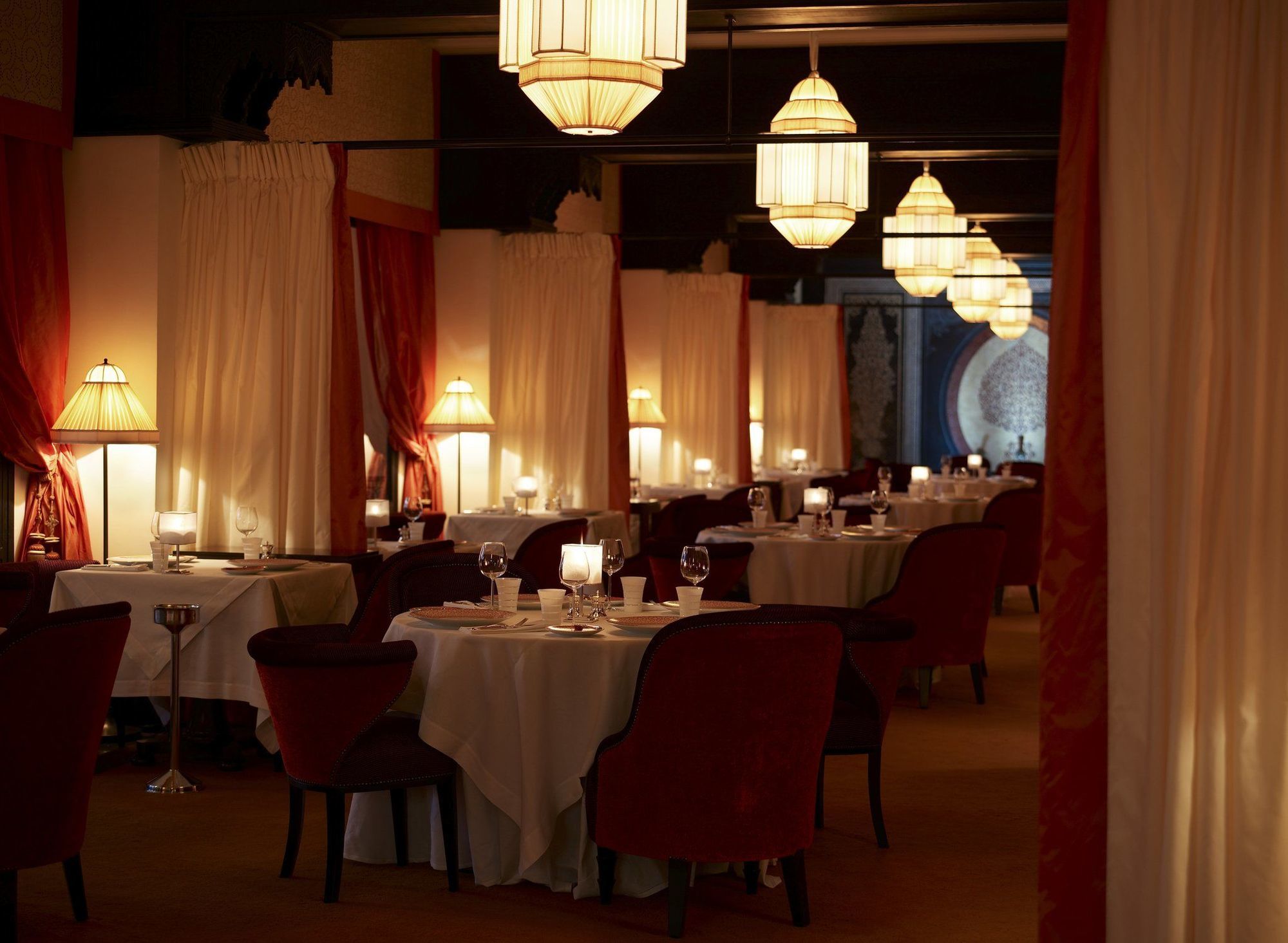 Hôtel La Mamounia à Marrakesh Restaurant photo
